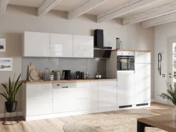 Held Küchen Spülenschrank Gera 120 cm Weiß/Wotan