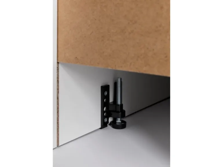 Held Küchen Spülenschrank Gera 120 cm Weiß/Beton