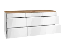 Held Küchen Unterschrank Gera 180 cm Weiß/Wotan