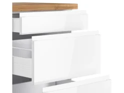 Held Küchen Unterschrank Gera 180 cm Weiß/Wotan