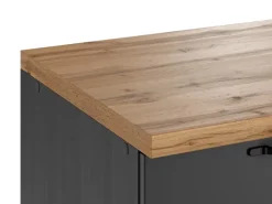 Held Küchen Winkelküche Kempten 360 cm mit E-Geräten Graphit/Grau