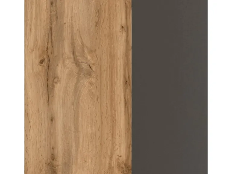 Held Möbel Küchen-Auszugsschrank Sorrento 50x85x60cm 2 Ausz. Wotan.-Grafit