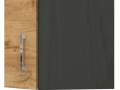 Held Möbel Küchen-Eck-Hängeschrank Sorrento BxHxT 60x57x60cm Wotaneiche-Grafit