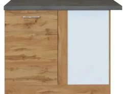 Held Möbel Küchen-Eck-Unterschrank Sorrento 110x85x60cm m. Wotaneic.