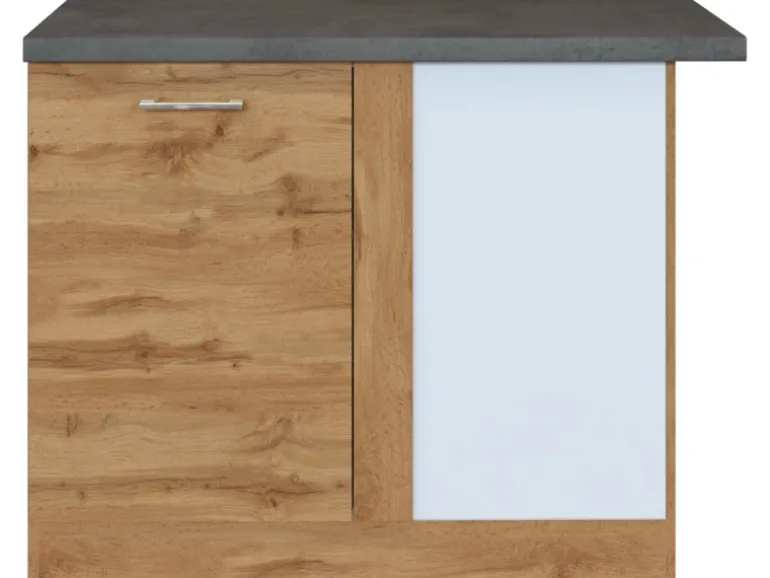 Held Möbel Küchen-Eck-Unterschrank Sorrento 110x85x60cm m. Wotaneic.