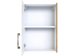 Held Möbel Küchen-Hängeschrank Sorrento BxHxT 40cm x 57cm x 34cm Weiß-Wotaneiche