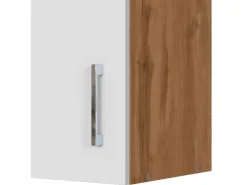 Held Möbel Küchen-Hängeschrank Sorrento BxHxT 40cm x 57cm x 34cm Weiß-Wotaneiche