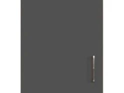 Held Möbel Küchen-Hängeschrank Sorrento BxHxT 50x57x34cm Anthrazit-Wotaneiche