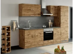 Held Möbel Küchen-Hängeschrank Sorrento BxHxT 50x 57x 34cm Wotaneiche-Wotaneiche