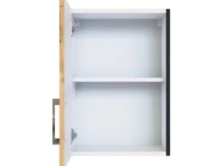 Held Möbel Küchen-Hängeschrank Sorrento BxHxT 40cmx57cmx34cm WotanEiche-Grafit