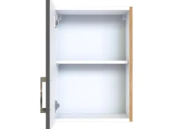 Held Möbel Küchen-Hängeschrank Sorrento BxHxT 40x57x34cm Anthrazit-Wotaneiche