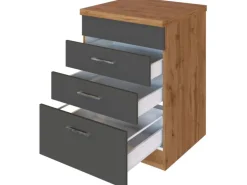 Held Möbel Küchen-Kochfeldumbauschrank Sorrento 60x85x60cm