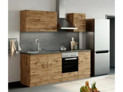 Held Möbel Küchen-Unterschrank Sorrento 50x85x60cm 1 Auszug WotanEiche