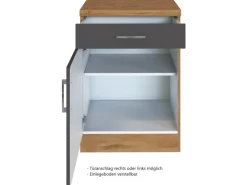 Held Möbel Küchen-Unterschrank Sorrento 50x85x60cm 1 Auszug Anth.-Wotan.