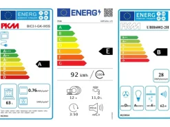 Held Möbel Küchenzeile 240 cm Matt Grau-Wotaneiche