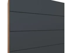 Held Möbel Küchenzeile 330 cm Matt Grau-Wotaneiche