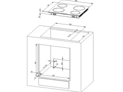 Held Möbel Küchenzeile Mailand 220 cm Grau Hochglanz-Grau Matt ohne E-Geräte