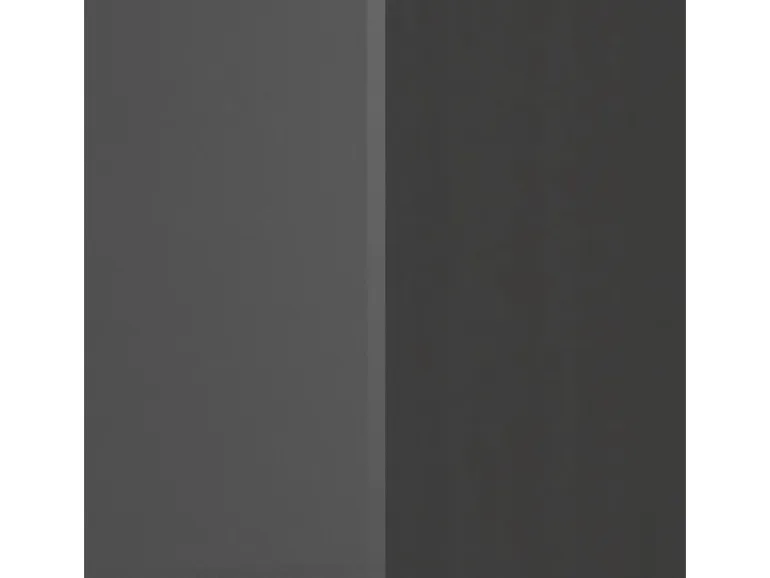 Held Möbel Küchenzeile Mailand 290 cm Grau Hochglanz-Grau Matt mit E-Geräten