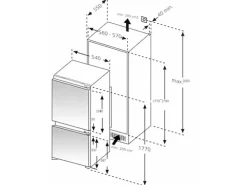 Held Möbel Küchenzeile Mailand 360 cm Weiß Hochglanz-Weiß Matt mit E-Geräten