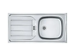 Held Möbel Küchenzeile Mailand 290 cm Weiß Hochglanz-Weiß Matt mit E-Geräten