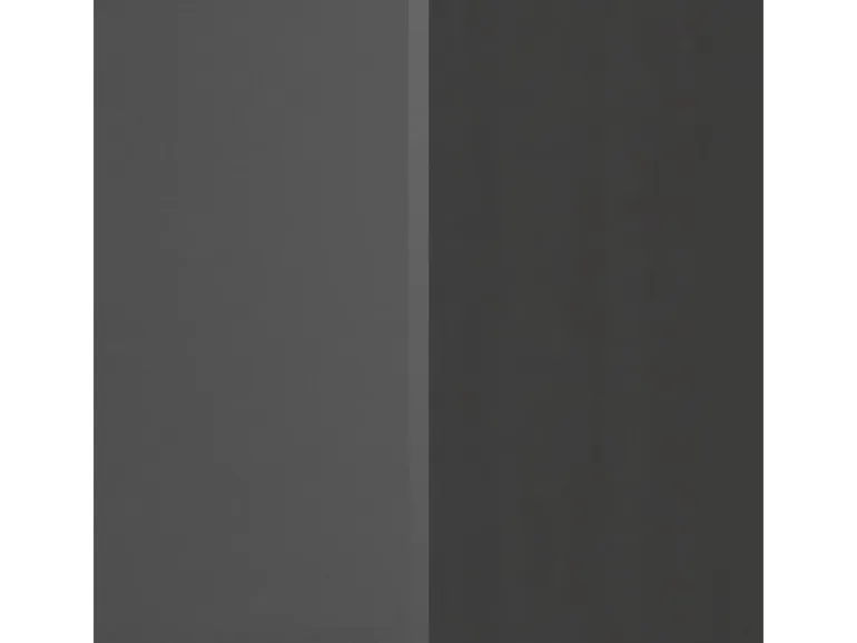 Held Möbel Küchenzeile Mailand 220 cm Grau Hochglanz-Grau Matt mit E-Geräten