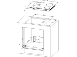 Held Möbel Küchenzeile Mailand 310 cm Grau Hochglanz-Grau Matt ohne E-Geräte