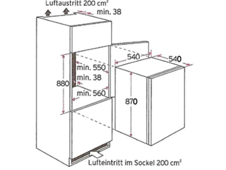 Held Möbel Küchenzeile Mailand 310 cm Weiß Hochglanz-Weiß Matt mit E-Geräten