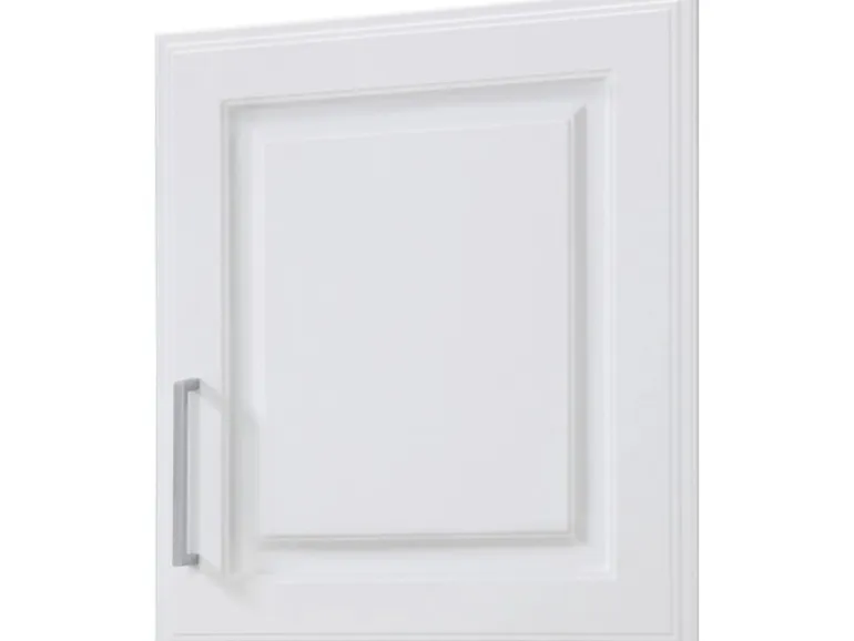 Held Möbel Küchenzeile Rom 290 cm Landhaus Weiß Matt ohne E-Geräte