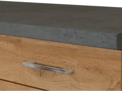 Held Möbel Küchenzeile Sorrento 360 cm Wotaneiche-Wotaneiche ohne E-Geräte