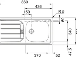 Held Möbel Küchenzeile Sorrento 360 cm Wotaneiche-Wotaneiche ohne E-Geräte