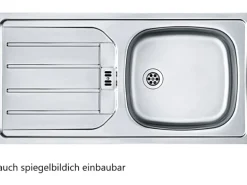 Held Möbel Küchenzeile Sorrento 210 cm Wotaneiche-Grafit Winkel