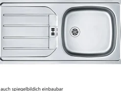 Held Möbel Küchenzeile Sorrento 270 cm Wotaneiche ohne E-Geräte