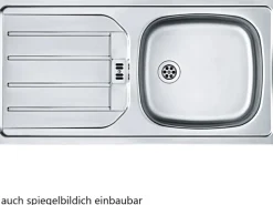 Held Möbel Küchenzeile Sorrento 270 cm Wotaneiche-Wotaneiche ohne E-Geräte