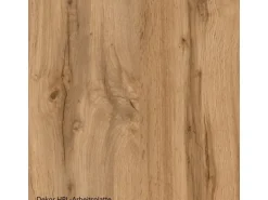 Held Möbel Küchenzeile Sorrento 210/ 270 cm Weiß-Wotaneiche o. E-Geräte Winkel