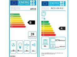Held Möbel Küchenzeile Turin 240 cm Wotaneiche-Graphit mit E-Geräten