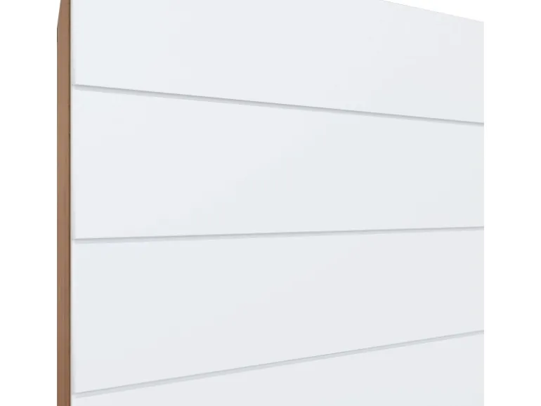 Held Möbel Winkelküche 240 cm - 270 cm Matt Weiß-Wotaneiche