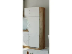 Held Möel Küchen-Kühlschr.umau Sorrento 60x200xT60cm Nische Weiß-WotanEiche