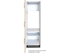 Held Möel Küchen-Kühlschr.umau Sorrento 60x 200x T60cm Nische WotanEiche-Grafit