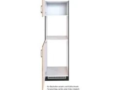 Held Möel Küchen-Ofen-Kühlschr.umau Sorrento 60x200xT60cm WotanEiche-Grafit