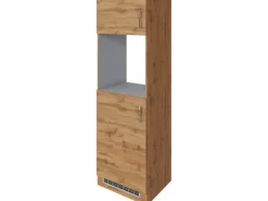 Held Möel Küchen-Ofen-Kühlschr.umau Sorrento 60x200x60cm KS-Nische WotanEiche