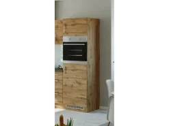Held Möel Küchen-Ofen-Kühlschr.umau Sorrento 60x200x60cm KS-Nische WotanEiche