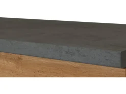 Held Möel Küchen-Spülenschrank Sorrento 100x85xT60cm 2 Türen WotanEiche-Grafit