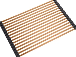 Helika Aufrollbares Abtropfgitter 45 cm x 28 cm Kupferfarbe