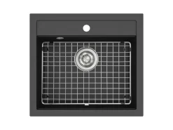 Helika Bodengitter für Spüle Helika Quadro 45 cm x 32 cm Edelstahl