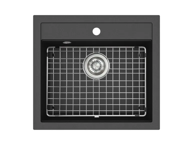 Helika Bodengitter für Spüle Helika Quadro 45 cm x 32 cm Edelstahl