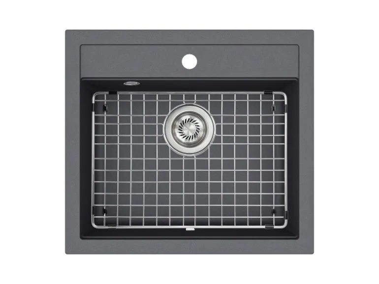 Helika Bodengitter für Spüle Helika Quadro 45 cm x 32 cm Edelstahl