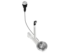 Helika Drehexcenter Siebkorbventil Ø 11,4 cm mit Druckknopf