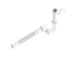 Helika Einbauspüle Quadro 56 cm x 51 cm Schwarz inkl. Kupferventil