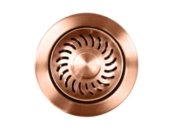 Helika Siebkorbventil Ø 11,4 cm manuelle Betätigung Kupferfarben