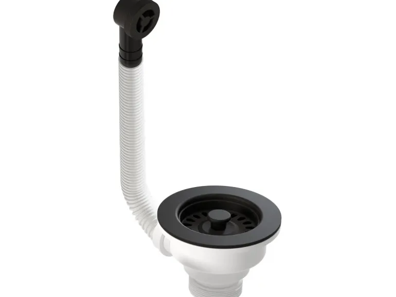 Helika Siebkorbventil Ø 11,4 cm manuelle Betätigung Schwarz